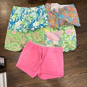 4 Lilly Pulitzer shorts 1 JCrew